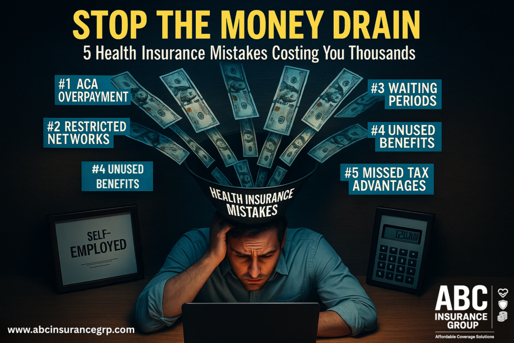 Self-Employed? Don’t Make These 5 Health Insurance Mistakes