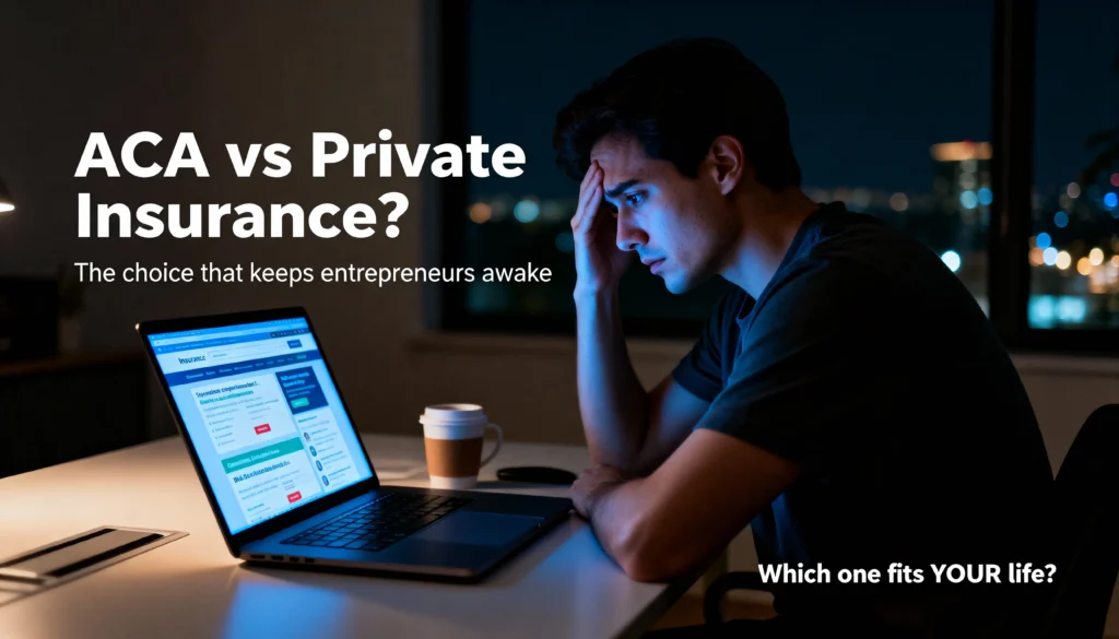 ACA vs Private U65 Insurance: Which One Actually Fits Your Life?